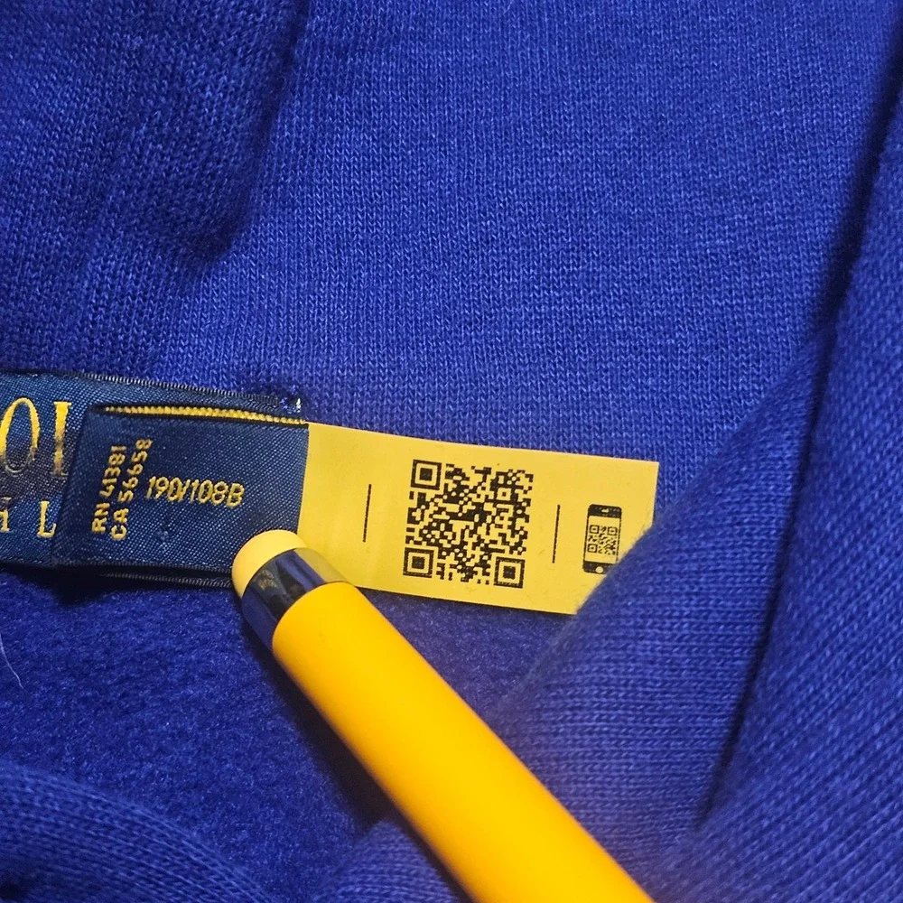 Polo Ralph Lauren collegiate arch logo fleece hoodie in size XXL Nwot